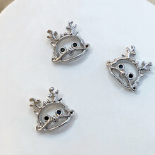 2024 Chinese Style Metal Nail Drill Pendant Perfect for Birthday Celebrations L