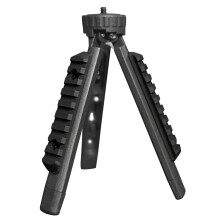 Lightweight Outdoor Camping Light Bracket Tactically Tripod Foldable Light Holde Black