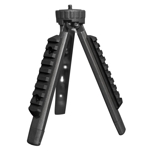 Lightweight Outdoor Camping Light Bracket Tactically Tripod Foldable Light Holde Black