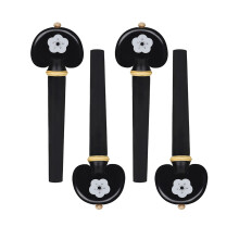 Wood Cello Peg Tuners Cello Peg Drop Cello Shaft Handle for Cello Tuning Peg Set