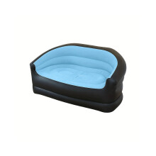 (Blue) 1358462cm Inflatable Sofa, Portable Folding Comfort Lounge Chair