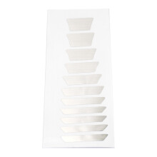 Fretboard Decals Inlay Sticker For Bass Guitar Fingerboard Sticker Inlay Decals Silver