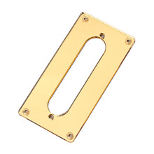1pc Pickup Mounting Rings for Pickups Mirror Cover Frame Flat Top Replacements Golden
