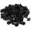 6.8mm Hole Push in Type Door Panel Trim Plastic Rivet Black 100 Pcs 1