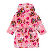 (3-4 Years) Paw Patrol Hooded Bathrobe (Girls Pink)