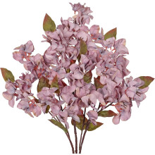 Artificial Bougainvillea Silk Flowers Realistic Purple 5 pcs 70 cm — faux floral stems, tall plant decor