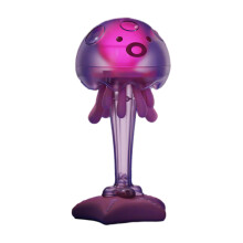 Soft Pink Jellyfish Musical Rattle Ease Bedtime Anxiety and Provide a Sense of Pink