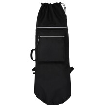 Skateboard Carry Shoulder Bags Waterproof Surfboard Longboards Storage Backpack Black