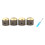 4x Guitar Knobs Top Hat Knob 6.5mm Shaft Hole Guitar Potentiometer Control Knobs 1