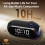 VOCH Digital Clock Bluetooth Speaker with RGB Lights Portable Wireless Speaker 7