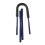 Telescoping push handle for kids bike practice and control use Blue 1