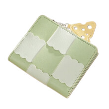 Card Holder for Girl Women Card Holder Coin Purse Multi Slot Wallet Portable Green