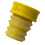 Camping Travel Relief Tool with Plastic Bottle-Mounted Main Body Yellow 1