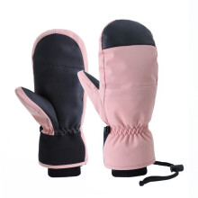 Ski Gloves,Waterproof Snowboard Snow Glove Warm Touchscreens Cold Weather Gloves L Pink