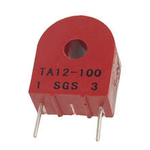 a11082200ux0110 TA12-100 Epoxy Resin Embedding 0-5A Input Current Transformer, 0.35" Width, 0.66" Length