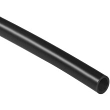 Silicone Tubing, 3/8"(9mm) ID x 1/2"(12mm) OD 6.6ft(2m) Silicone Rubber Tube Air Hose Pipe for Pump Transfer, Black