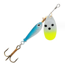 Fishing Lure Spinner Baits Topwater Bass Fishing Lures Sequins Artificial Baits Blue 15g