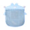 Multi-Purpose Hanging Bathtub Mesh Net Shower Caddy for Educational Bath Game Blue bear 1