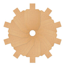 Pack of 10pc Shooting Cardboard Targets for Outdoor Sports Paper Targets