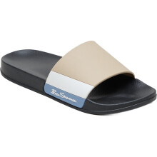 (10 UK, Sand/Blue) Ben Sherman Mens Towan Summer Slides
