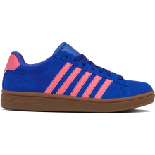 (7 UK, Dazzling Blue/Pink Lemonade) K-Swiss Womens Court Tiebreak II SDE Trainers