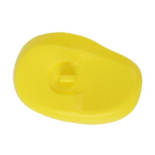 2pcs Soft and Durable Silicone Ear Protectors Prevent Water from Entering Ears Yellow