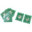 10pcs Surface Mounted Devices TQFP32/44/48/64/84/100 0.5/0.8mm 2 Sides PCB Adapter Plate 1