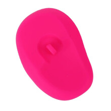 2pcs Easy to Use Silicone Ear Protectors No More Wet Ears During Hair Washing Pink