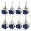8 Pcs AC 125V 6A Amps ON/ON 2 Position DPDT Toggle Switch 1
