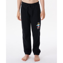 (16 Yrs, Black) Rip Curl Kids Icons Of Surf Elasticated Waist Sweatpants Track Pants Joggers