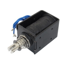 DC 12V 10A 20mm Stroke Pull Push Type Linear Solenoid Electromagnet