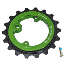 Bike Repair Wheel Unit 18T, Bearing Center and Metal Body Part Green