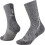 Buff (XL, Light Grey) Buff Dryflx Urban Running Crew Socks 1