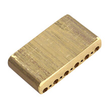 Brass Tremolo Bridge 2-1/16" Guitar Bridge Block for Electric Guitars Easy Use