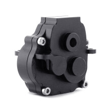 1/18 Upgrades TraxxasTRX4-M Aluminum Alloy Gearboxrc GearboxTraxxas 1/18Rc Black