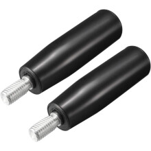 2Pcs Revolving Handwheel Machine Handle M10 Male Threaded Stem for Milling Machinery