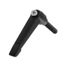 10757 Machinery M6 x 30 mm Threaded Knob Adjustable Handle Lever, Metal