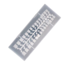 240 PCS Short French Style False Nails Half Cover Nails Tips Short Acrylic short ladder