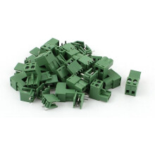 20 Pair 5.08mm Pitch Male Female PCB Screw Terminal Block Connectors