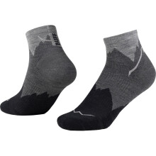 (XL, Black) Buff Merino Lightweight Hiking Crew Socks