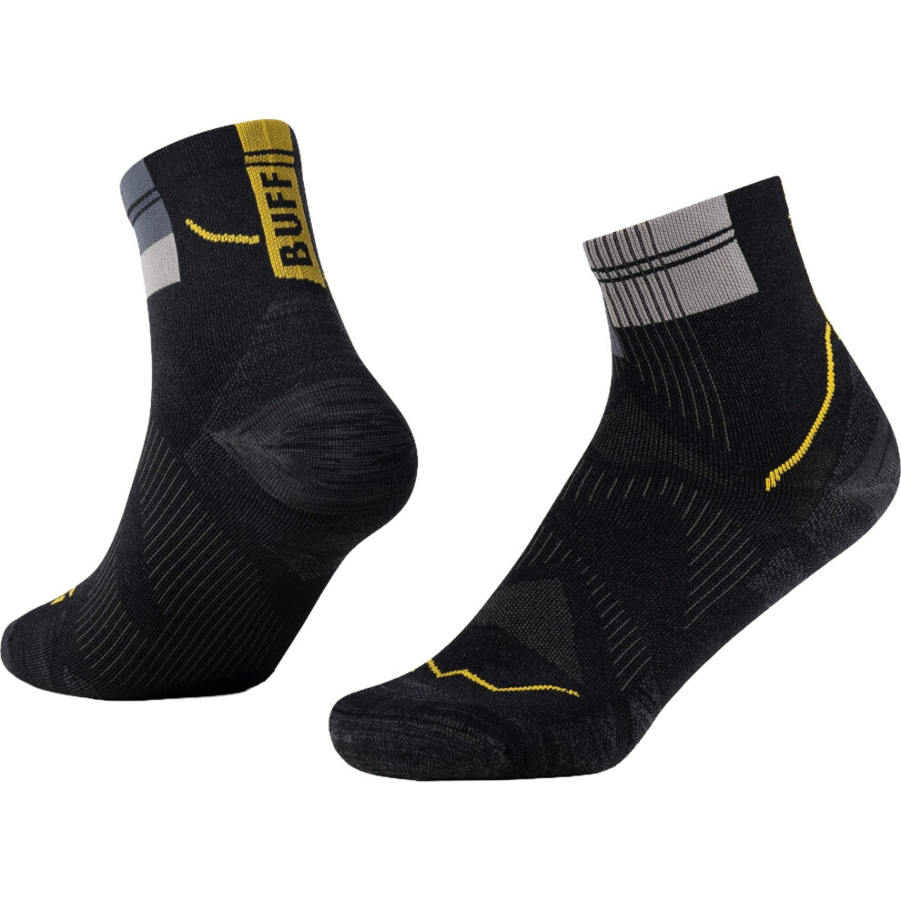 Buff (M, Graphite) Coolnet Lightweight Breathable Ankle Socks
