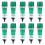 Signal Indicator Dash Light DC 24V,LED Bulbs XD10-3 Green, 10mm 2/5" Panel Mount 10Pcs 1