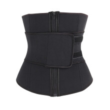 Waist Trainer Corset Tummy-Control Underbust Sport Workout Hourglass-Body-Shaper Black XXL