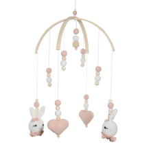 Wood Mobile For Crib Toy For Babies Babys Rattle Toy Bed Hangings Toy Babys Toy 1257