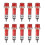 Signal Indicator Dash Light DC 24V, LED Bulbs XD7-1 Red, 7mm 9/32" Panel Mount 10Pcs 1