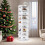 (8 floors, circular shape) 8-Tier Rotating Shoe Rack Tower - White 7
