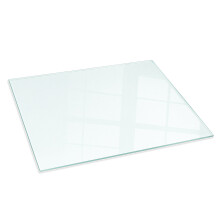 (120x80 cm) Plaque de sol pour poêle en verre dépoli, formats carrés et rectangulaires au design mat, élégante