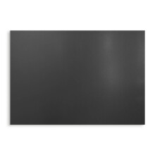 (100x70 cm) Plaque de sol pour poêle en acier noir mat protection durable contre les braises et les étincelles