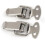 Silver Tone Stainless Alloy Flap Design Hasp Connector 1