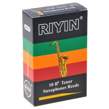 10pcs/set Professional Saxophone Reed Set Bb Tone with Strength 1.5-4.0 Hardness 2.5